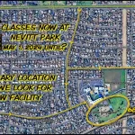 Classes now at Nevitt Park May 1, 2024 until? Temporary location while we look for a new facility. 6815 S 44th Way, Phoenix, AZ 85042